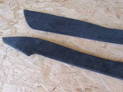 BMW Center Console Carpet Trim Strips Covers (Includes Left and Right) 51169208295 F10 528i 535i 550i M52